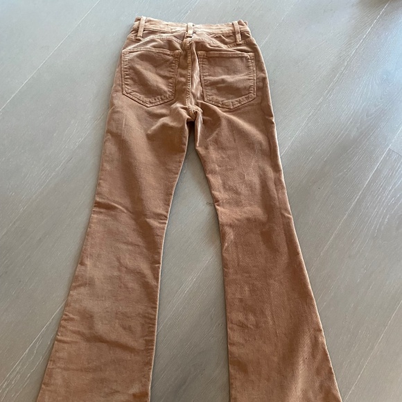 Frame brand, flared ,gold cords with stretch , Size 25 - Picture 2 of 4